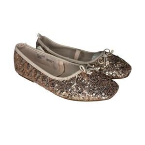 NWT Gap Sequined Flats Size 5